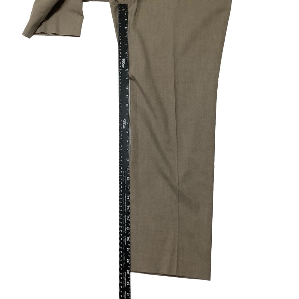 Lauren Ralph Lauren Slacks Sz 38W 30L Taupe - Picture 6 of 9